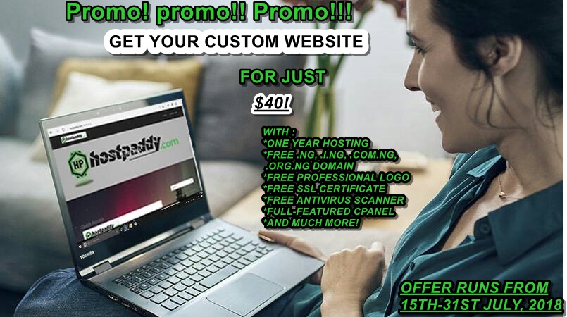 best deal! get your website, free hosting and domain for just $40
